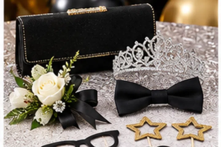 Original representative commercial visual for Decor and Photo Products for Prom.